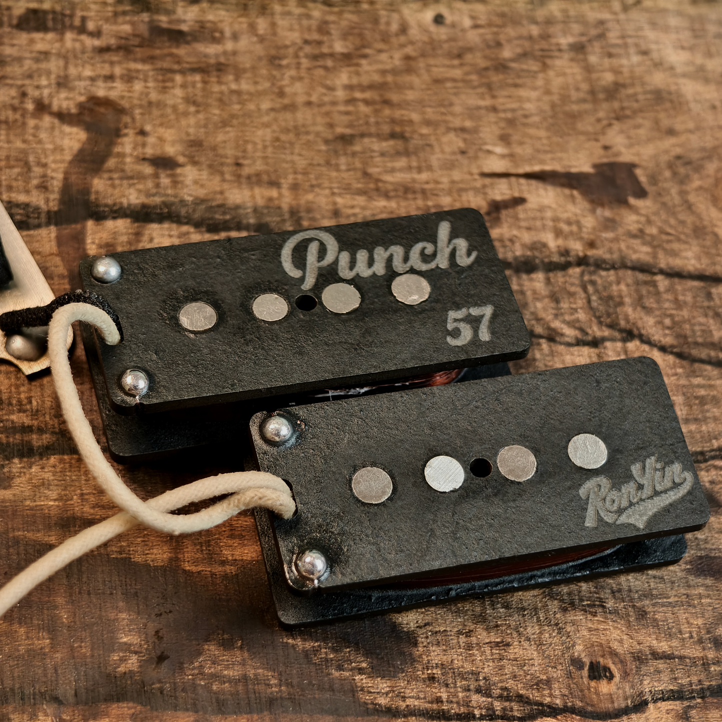 RonYin 57 Punch Hand-Wound Bass Pickup for Precision Bass